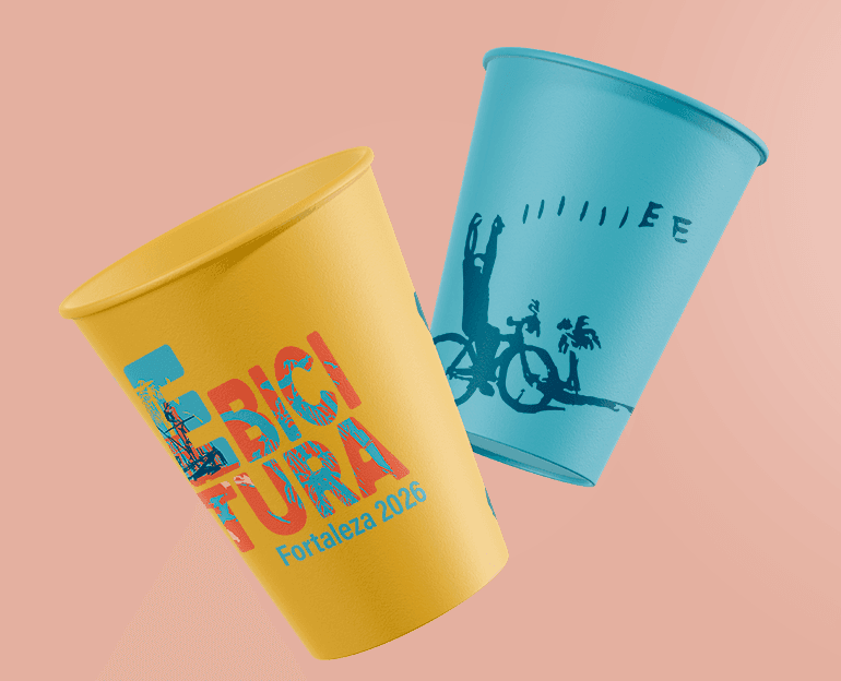 Copo plástico durável 550 ml